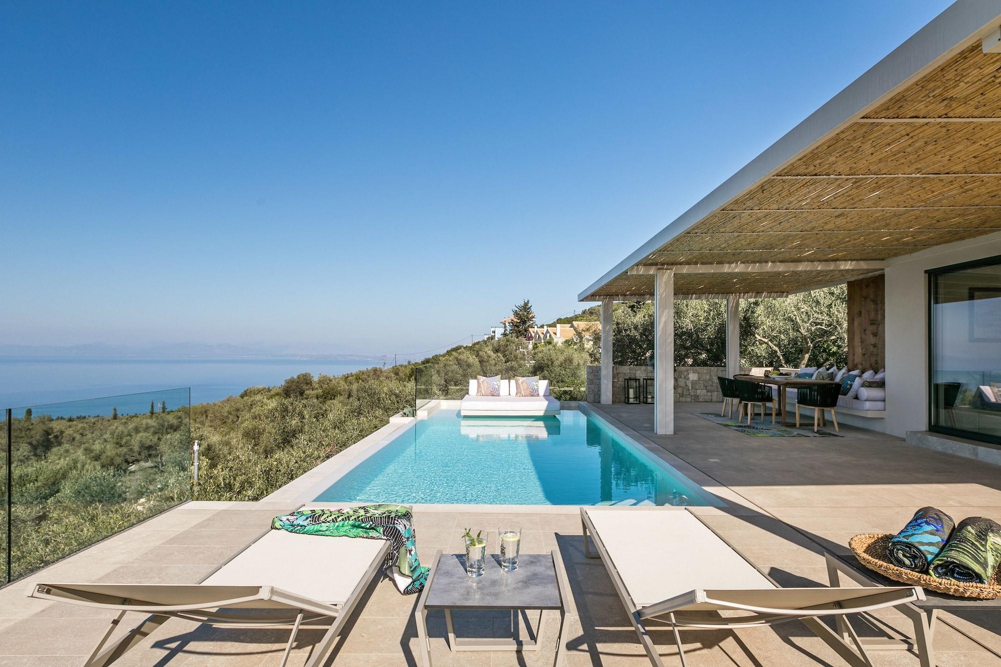 Art Blue Villas Tsoukaládhes Exteriör bild