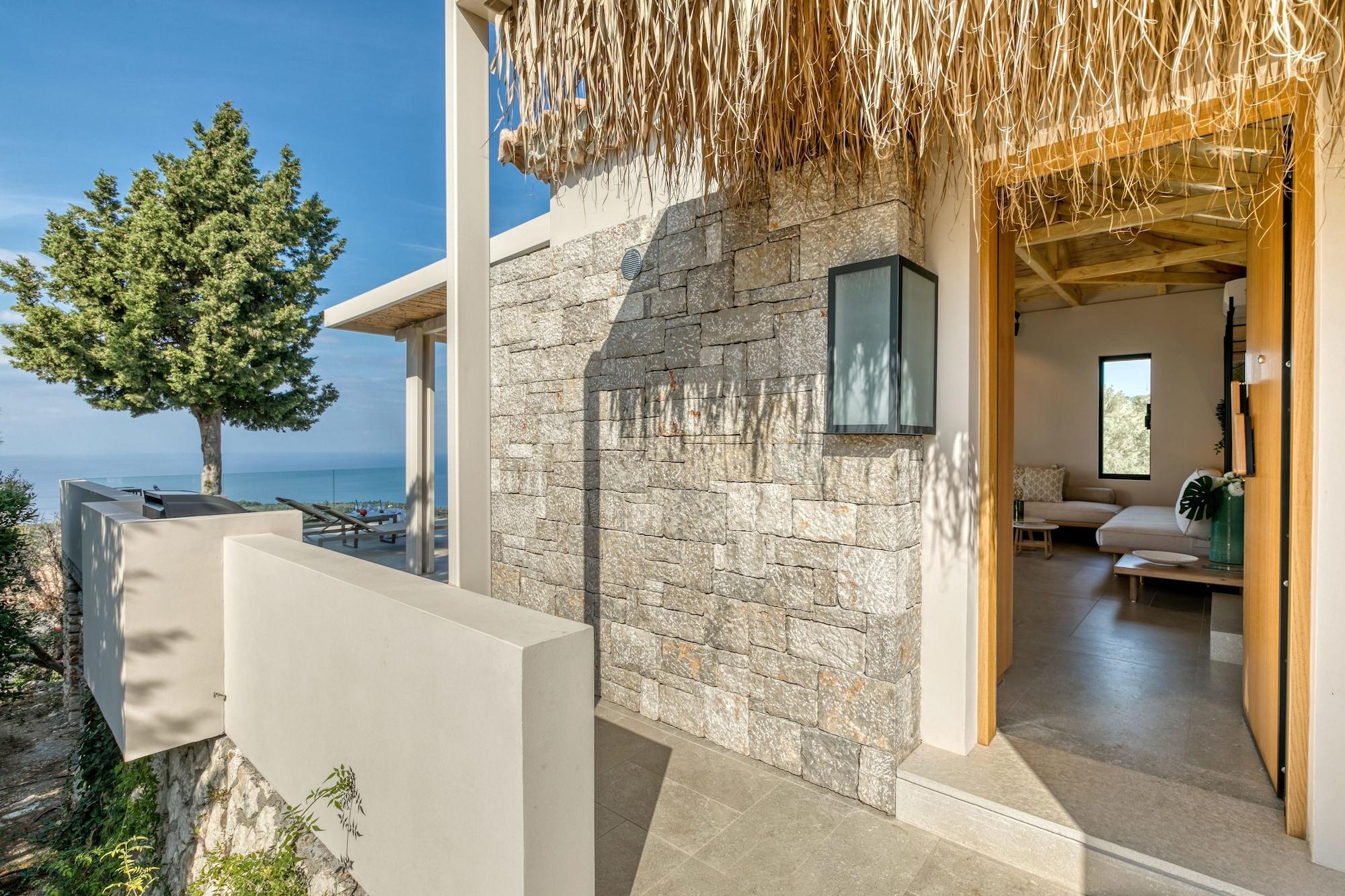 Art Blue Villas Tsoukaládhes Exteriör bild