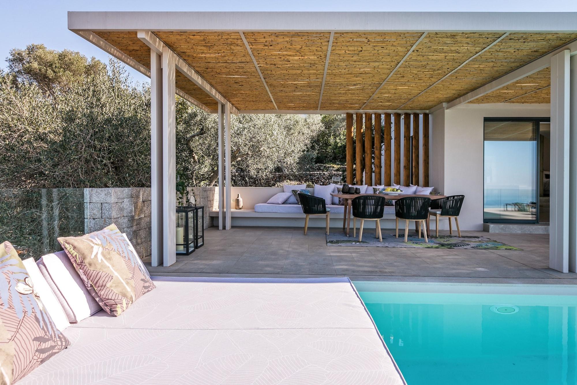 Art Blue Villas Tsoukaládhes Exteriör bild