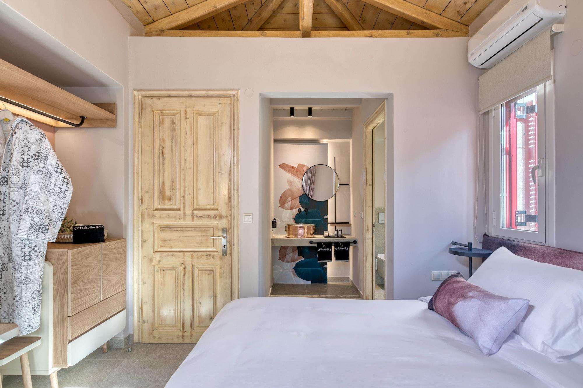 Art Blue Villas Tsoukaládhes Exteriör bild