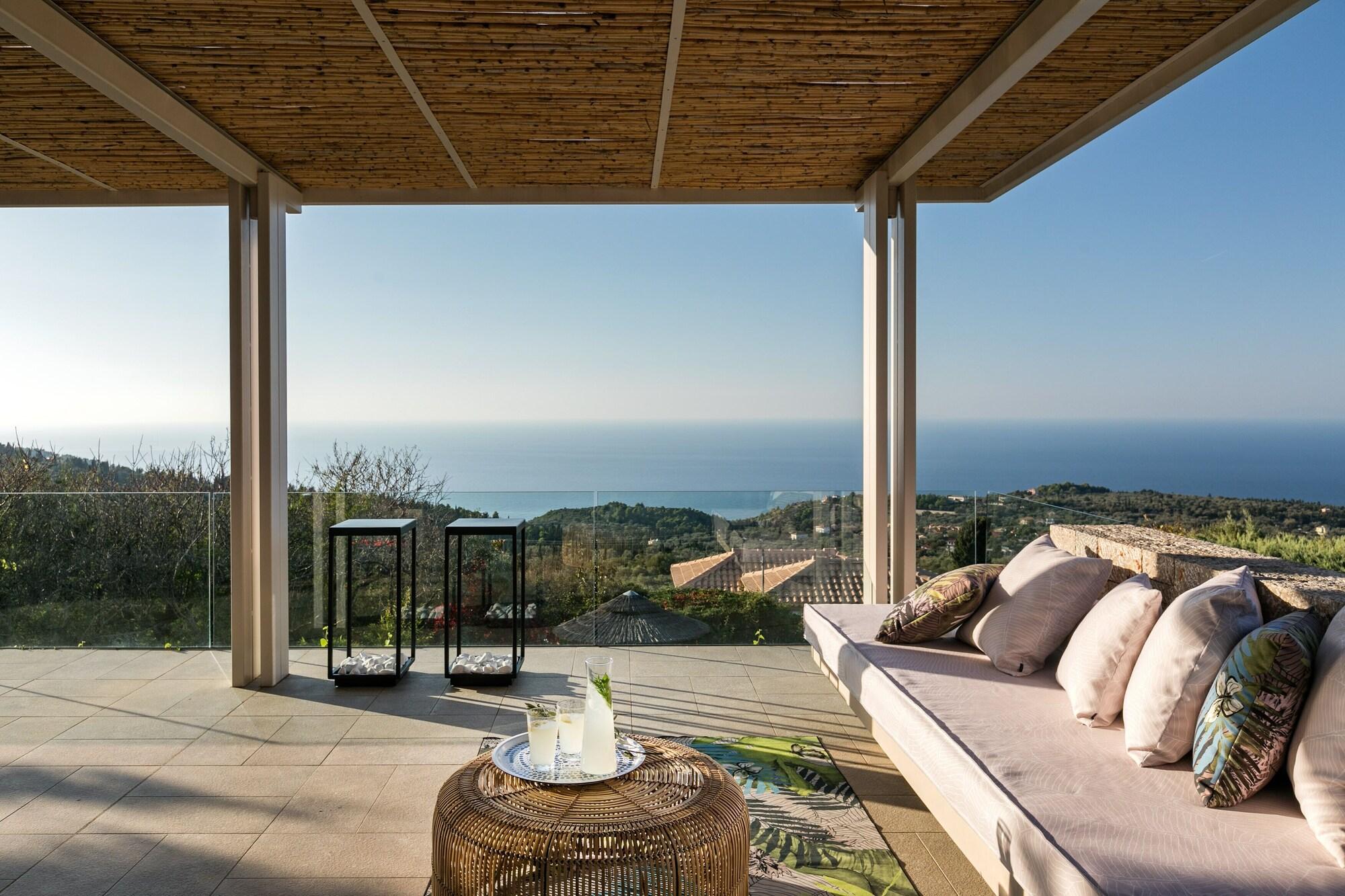 Art Blue Villas Tsoukaládhes Exteriör bild