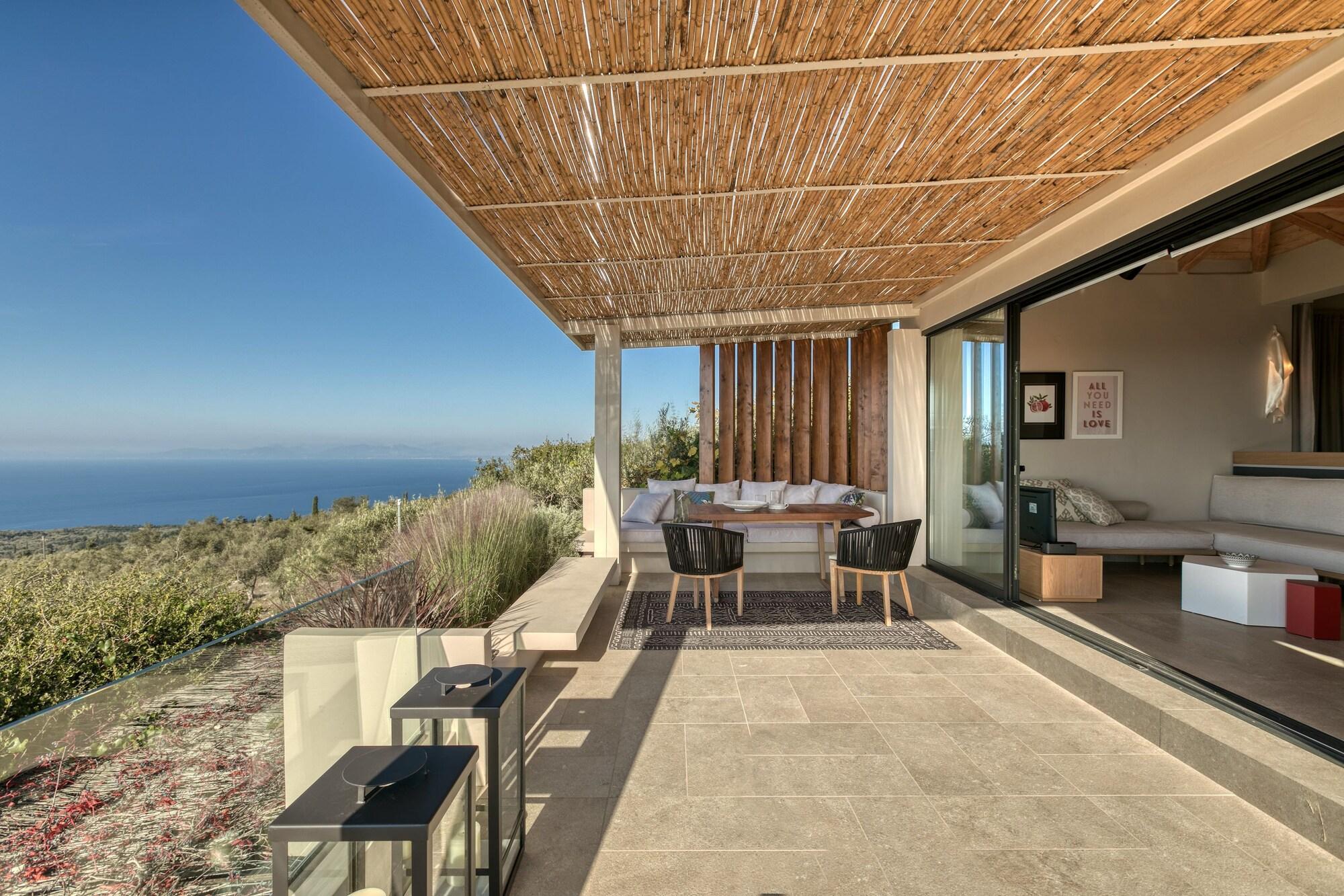 Art Blue Villas Tsoukaládhes Exteriör bild
