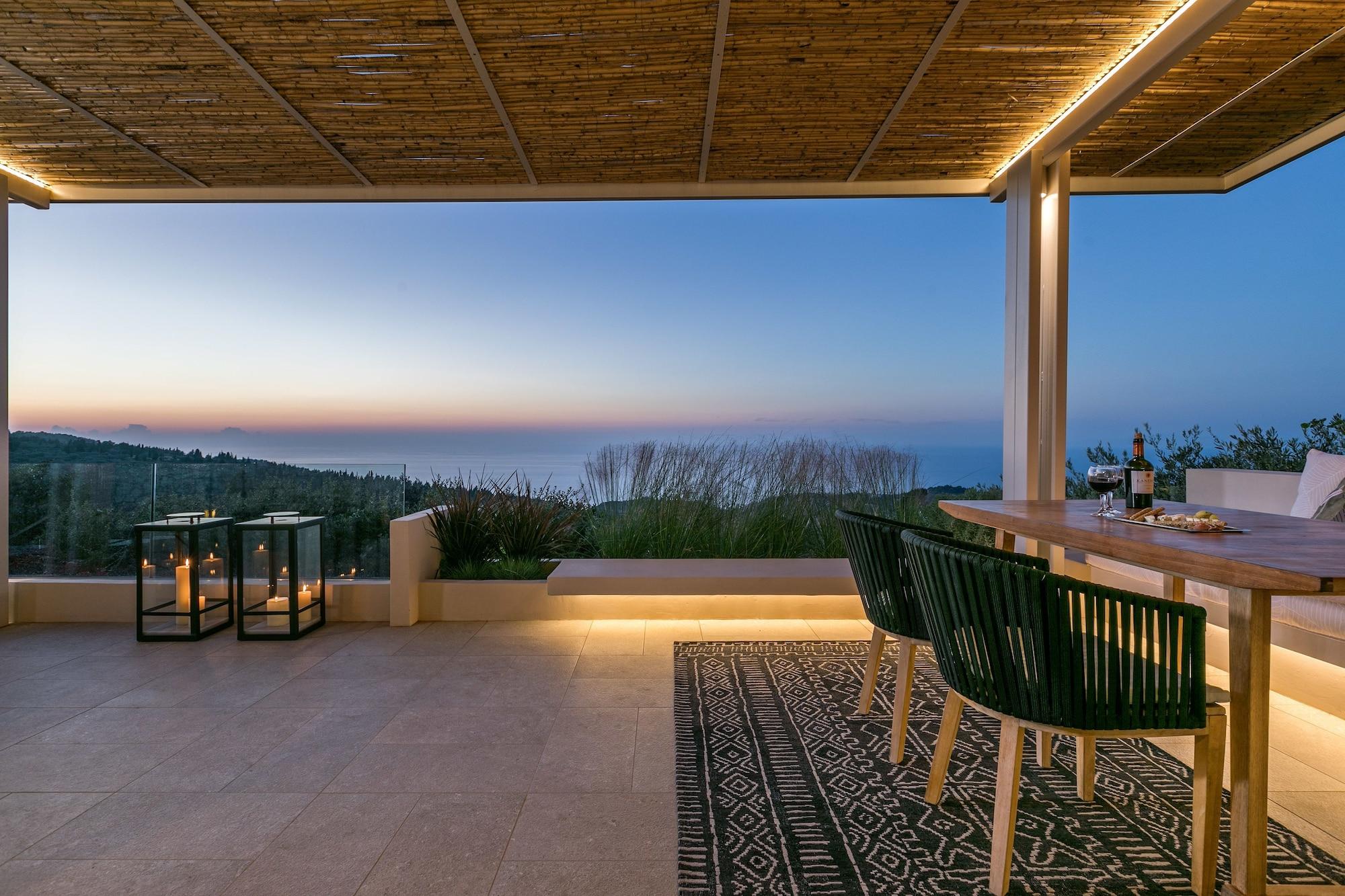 Art Blue Villas Tsoukaládhes Exteriör bild