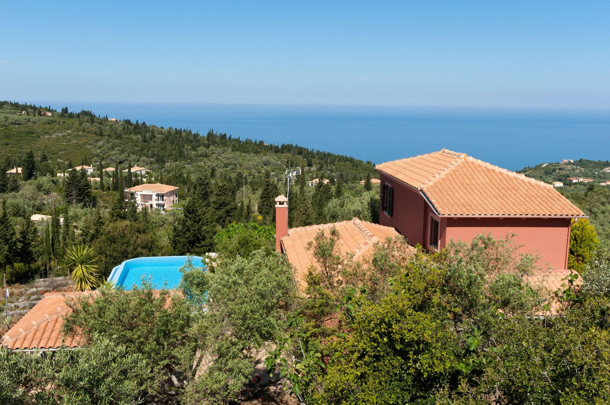 Art Blue Villas Tsoukaládhes Exteriör bild